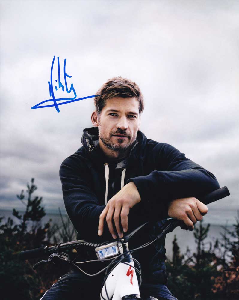 Nikolaj Coster-Waldau in-person autographed photo