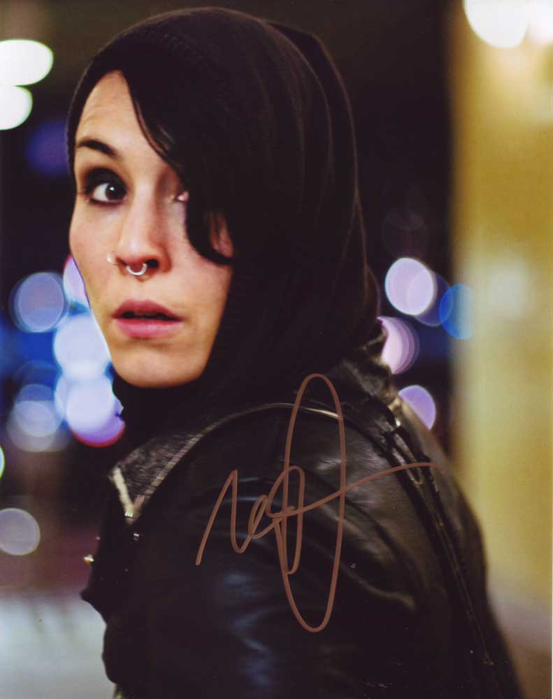 Noomi Rapace in-person autographed photo