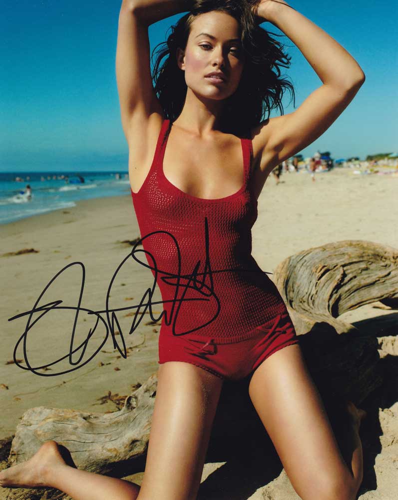Olivia Wilde in-person autographed photo