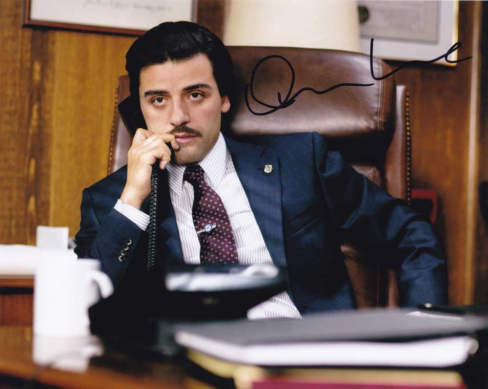 Oscar Isaac in-person autographed photo