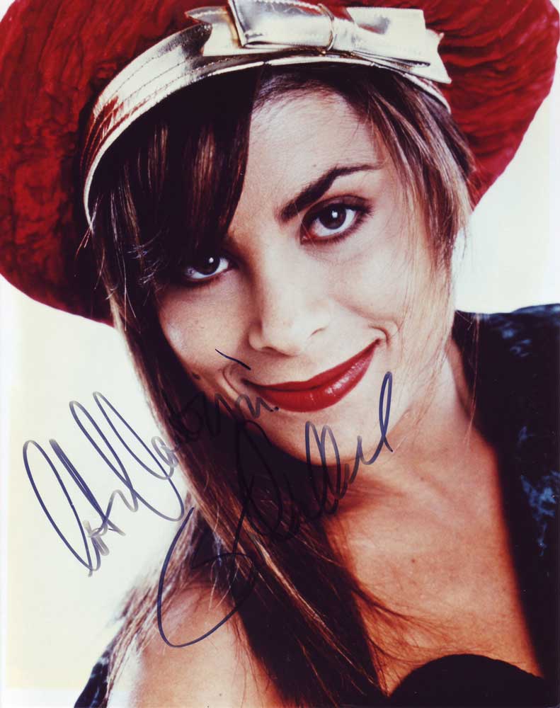Paula Abdul in-person autographed photo