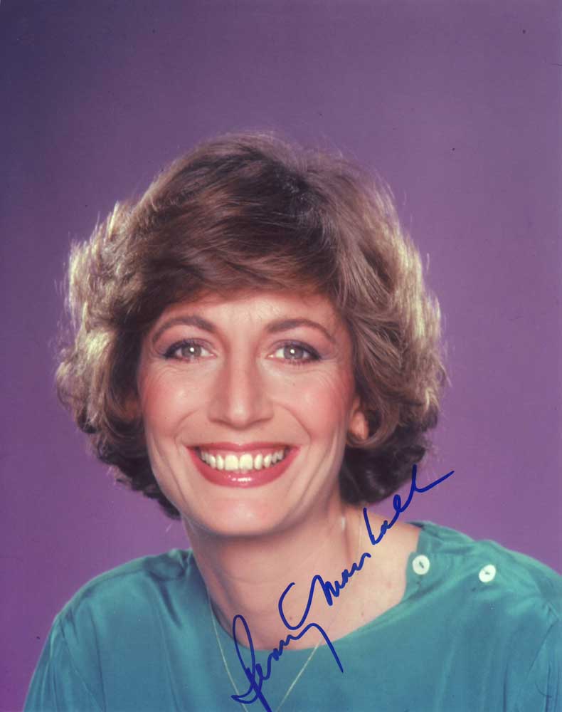 Penny Marshall in-person autographed photo