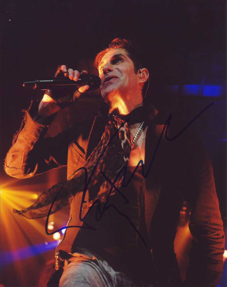 Perry Farrell in-person autographed photo