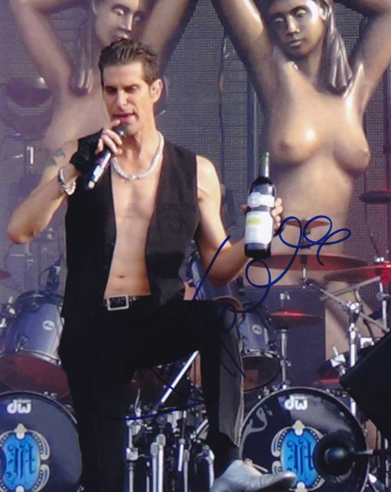 Perry Farrell in-person autographed photo