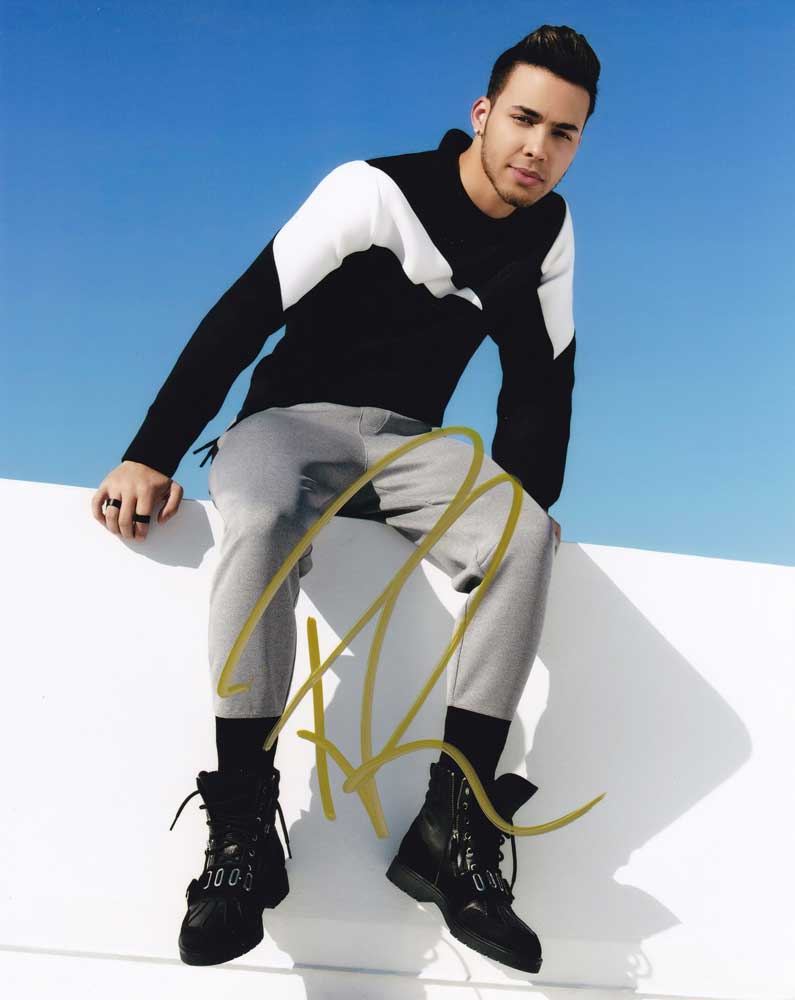 Prince Royce In-person Autographed Photo