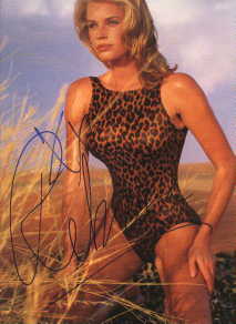 Rebecca Romijn in-person autographed 11 x 14 photo