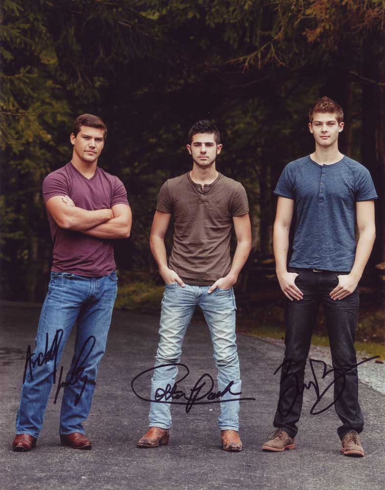 Restless Road in-person autographed group photo X-Factor
