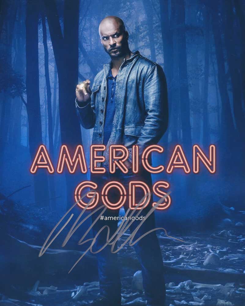 Ricky Whittle in-person autographed photo