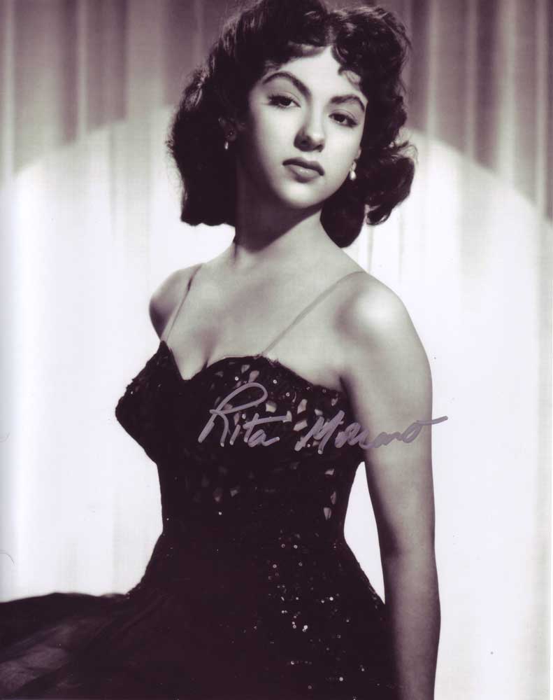 Rita Moreno in-person autographed photo