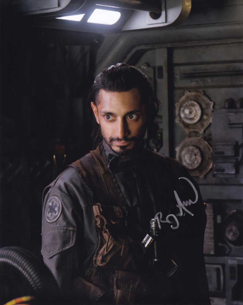 Riz Ahmed in-person autographed photo Rogue One