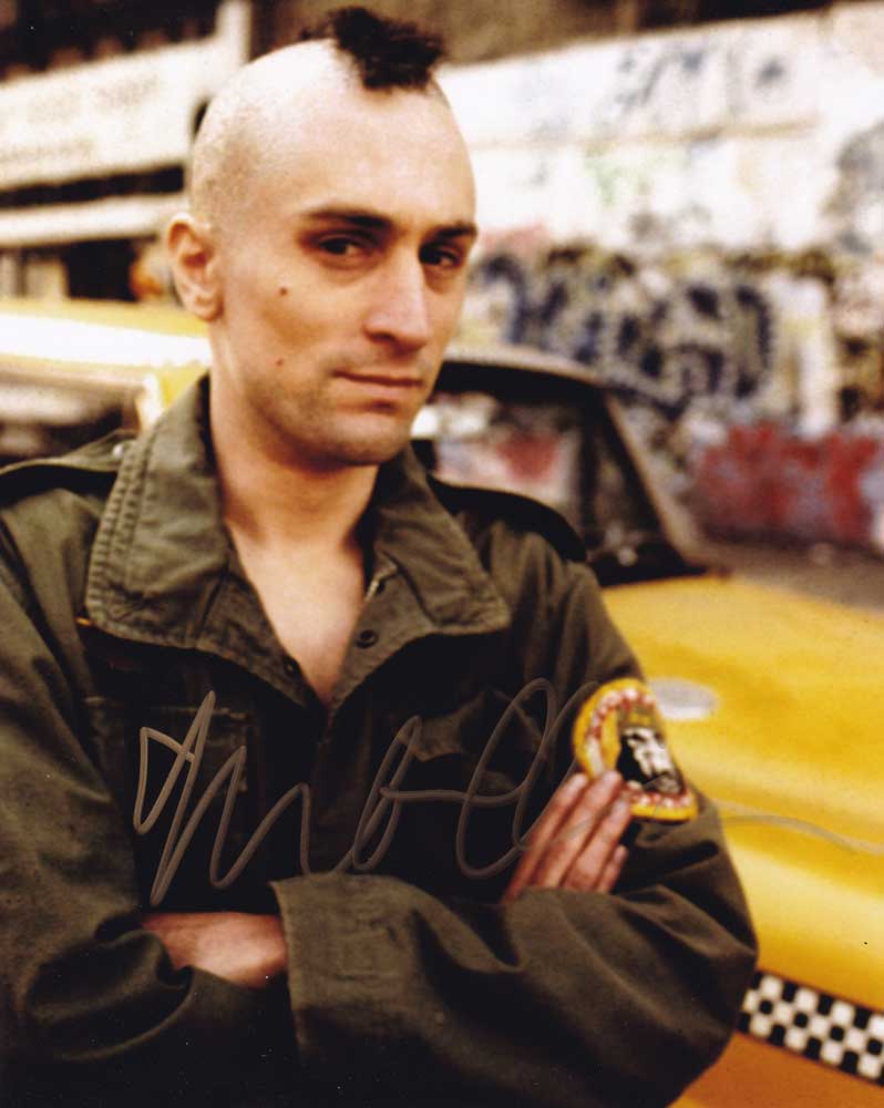 Robert De Niro in-person autographed photo