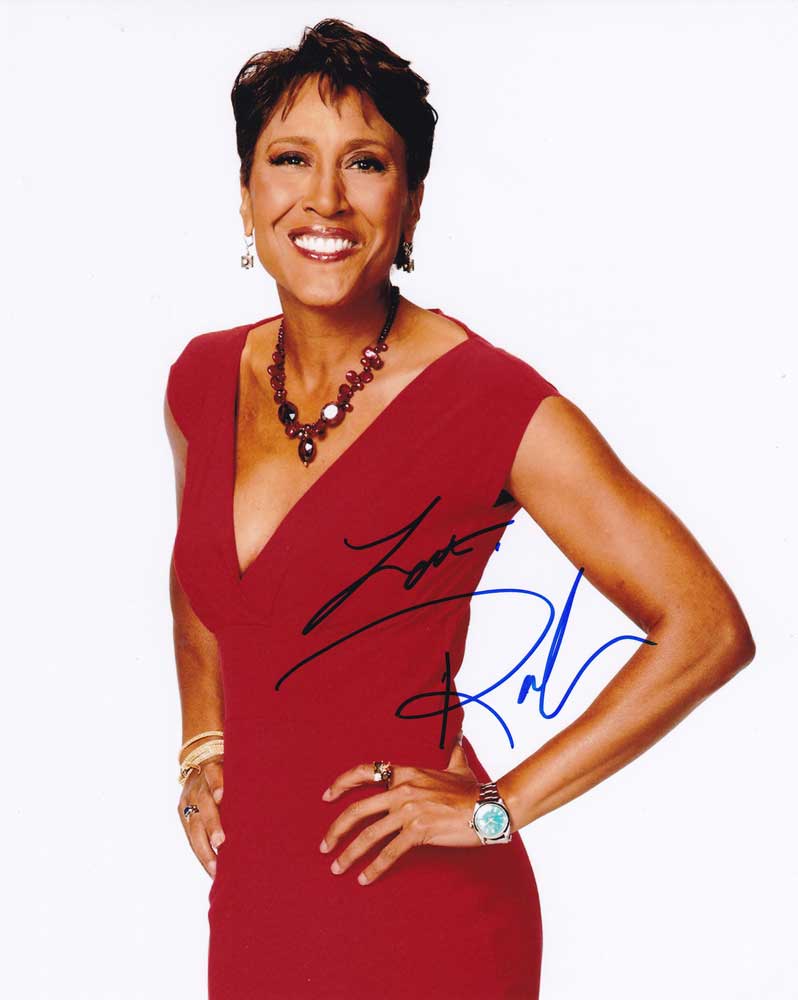 Robin Roberts in-person autographed photo