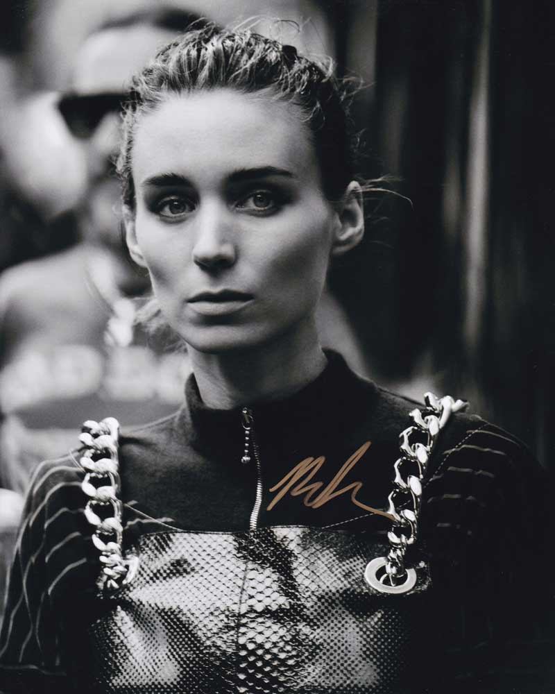 Rooney Mara in-person autographed photo