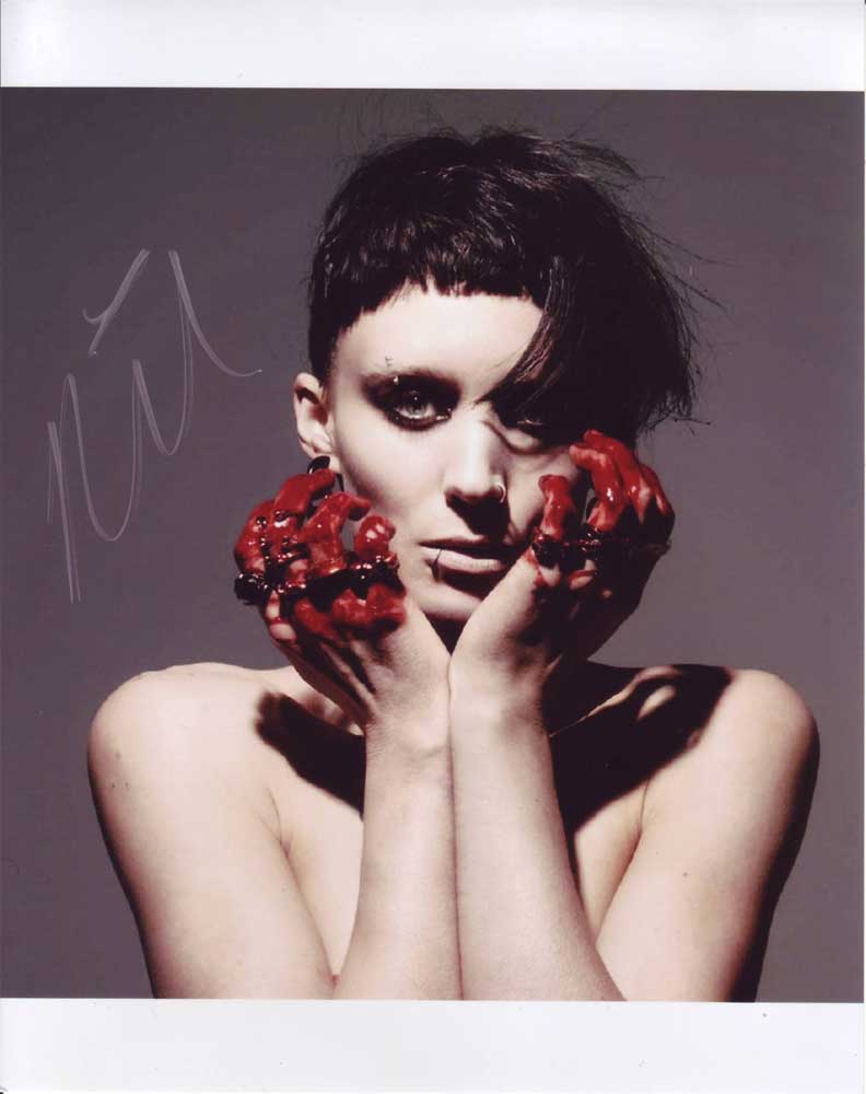 Rooney Mara in-person autographed photo