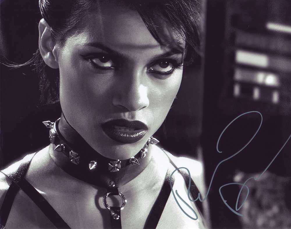 Rosario Dawson in-person autographed photo