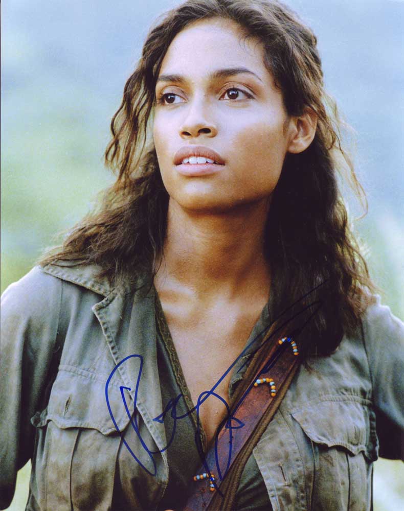 Rosario Dawson in-person autographed photo