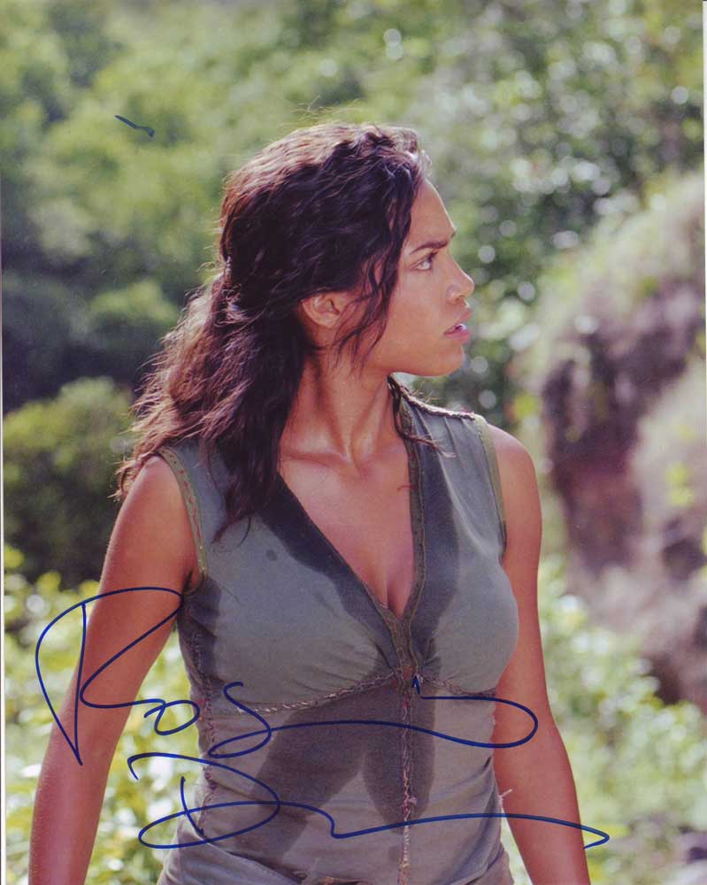 Rosario Dawson in-person autographed photo