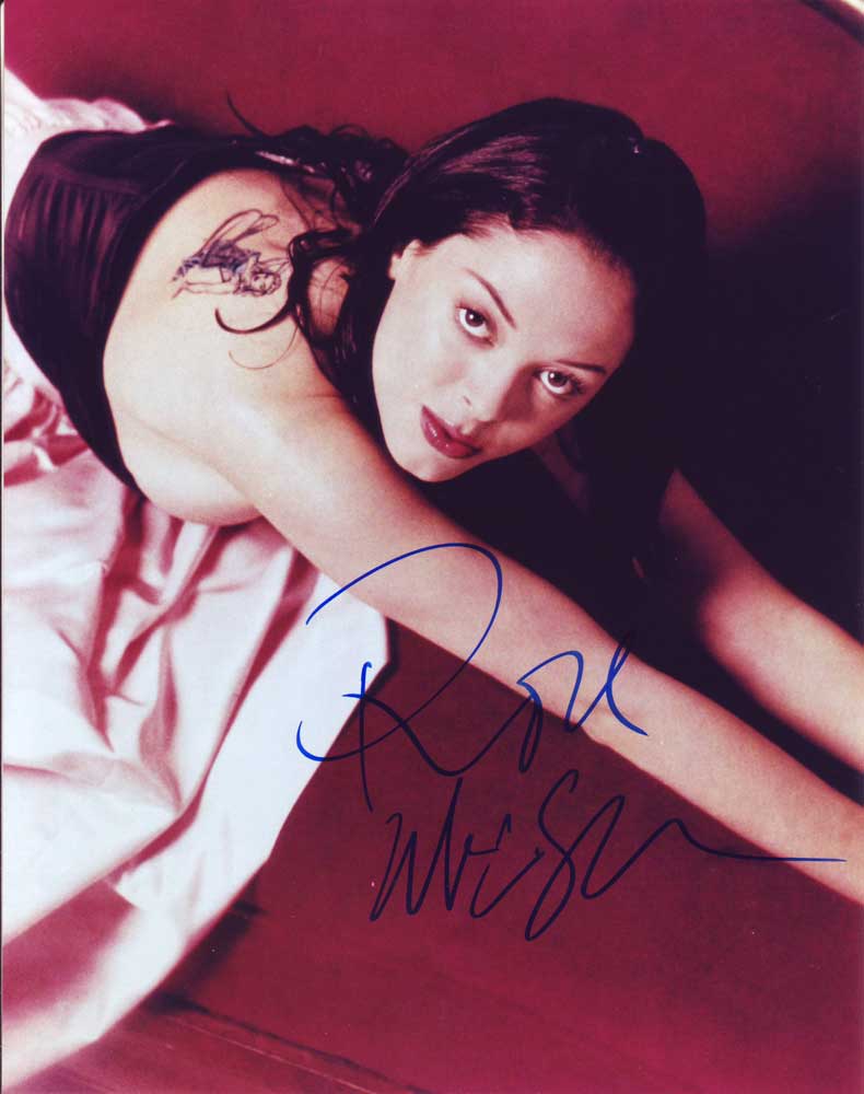 Rose McGowan in-person autographed photo