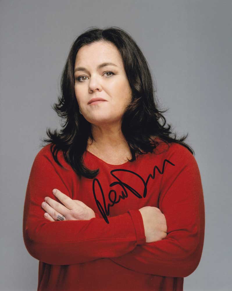 Rosie O'Donnell In-person Autographed Photo