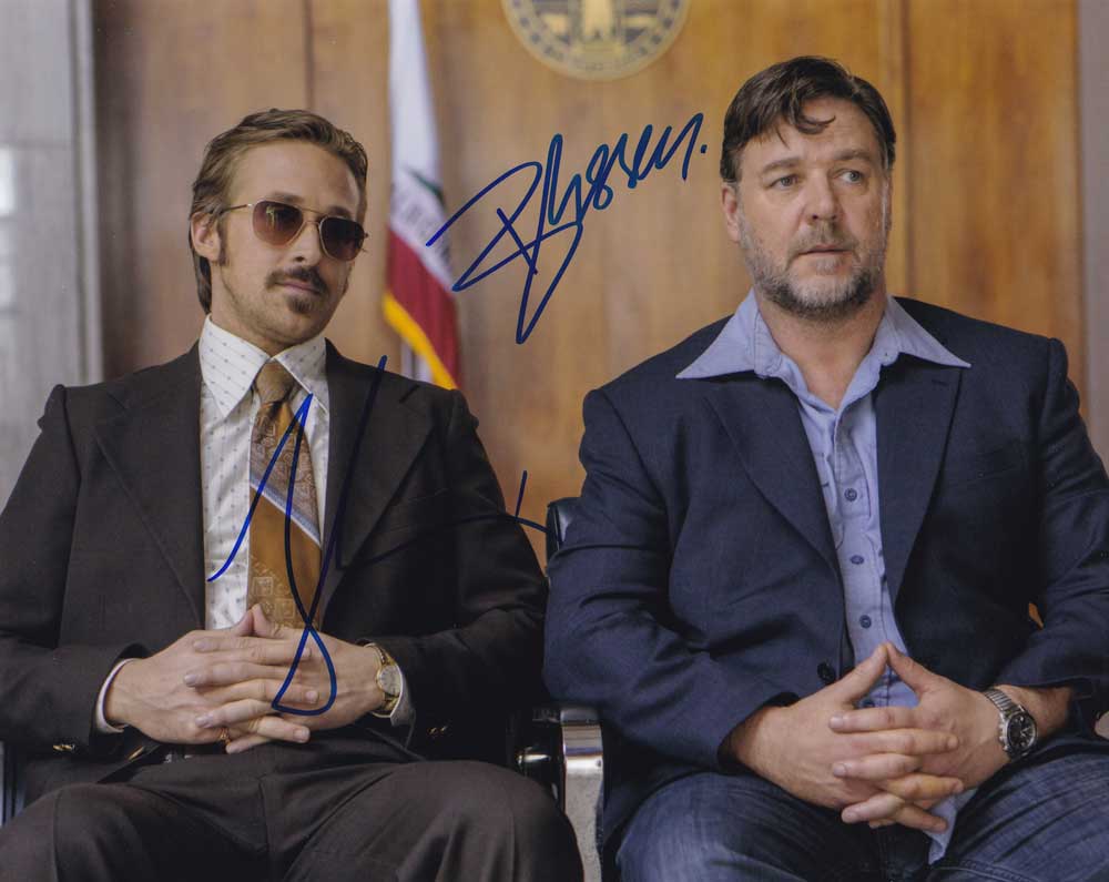 The Nice Guys In-person autographed Cast Photo