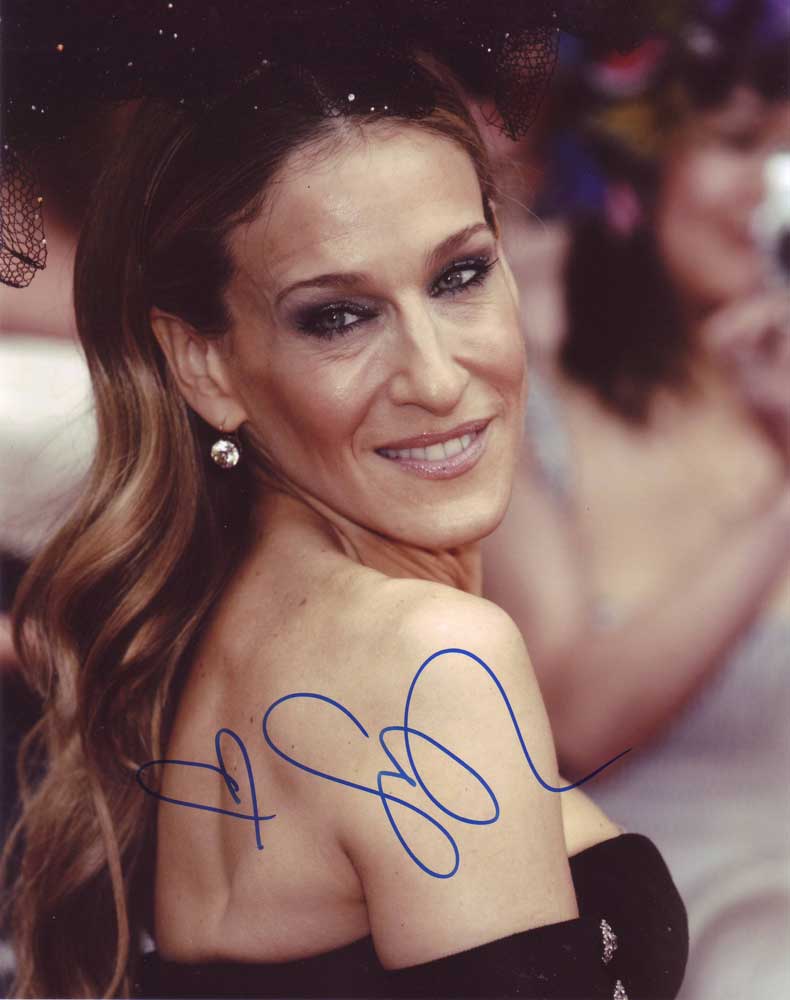 Sarah Jessica Parker in-person autographed photo