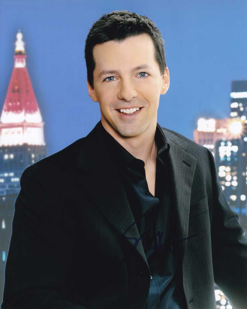Sean Hayes in-person autographed photo