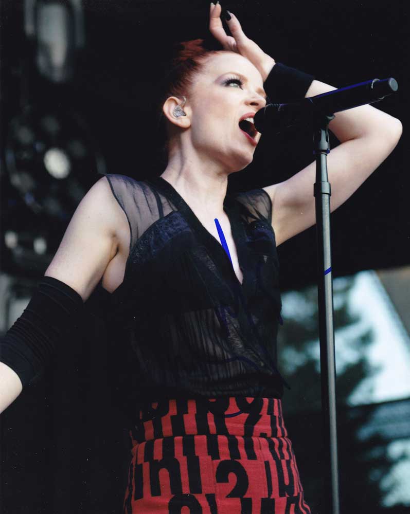 Shirley Manson in-person autographed photo