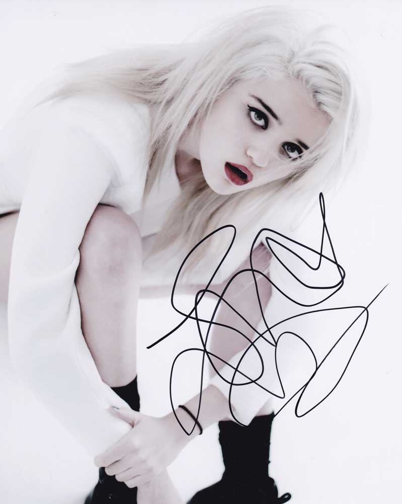 Sky Ferreira in-person autographed photo