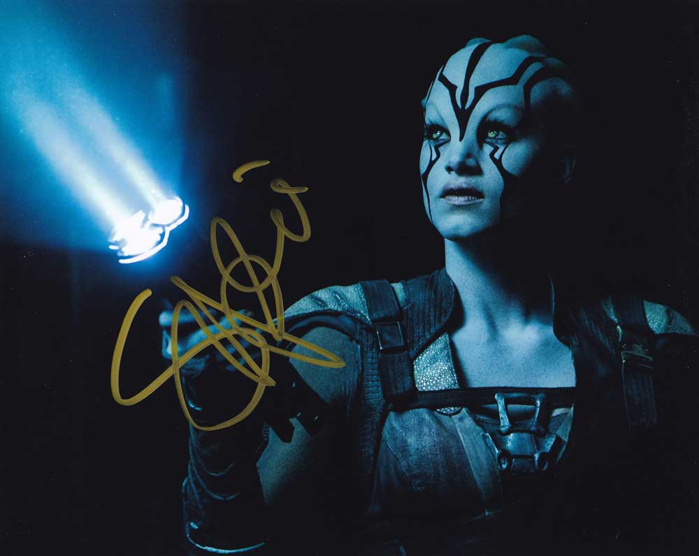 Sofia Boutella in-person autographed photo