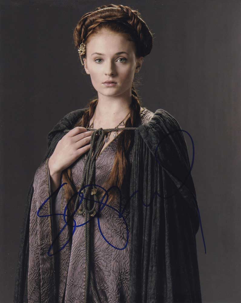 Sophie Turner In-person Autographed Photo