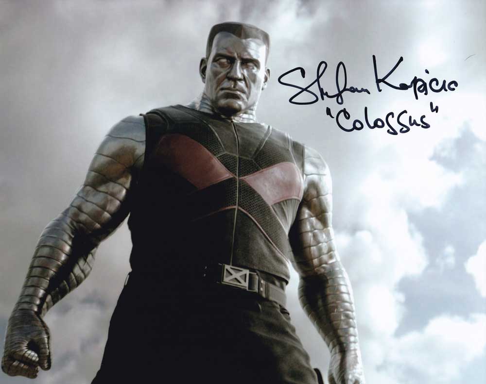 Stefan Kapicic in-person autographed photo Deadpool