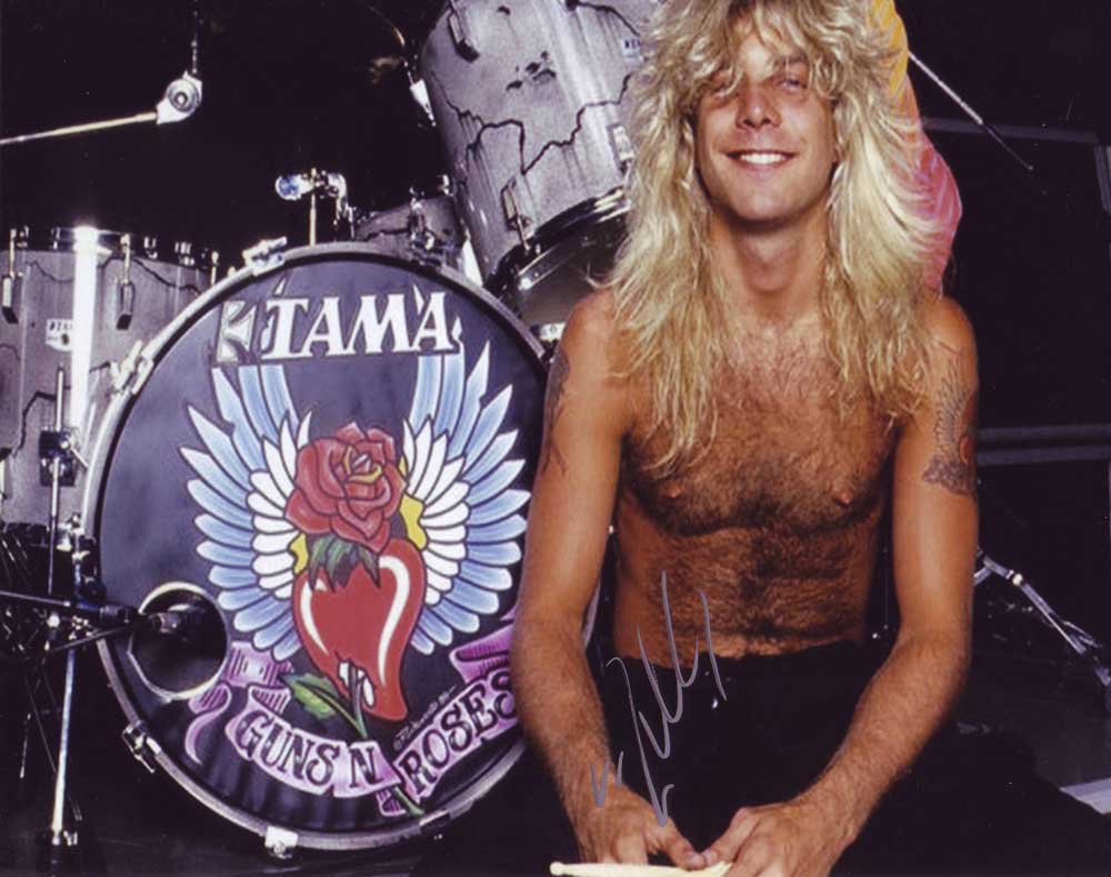 Steven Adler in-person autographed photo