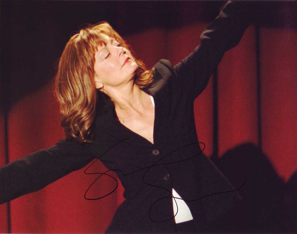 Susan Sarandon in-person autographed photo