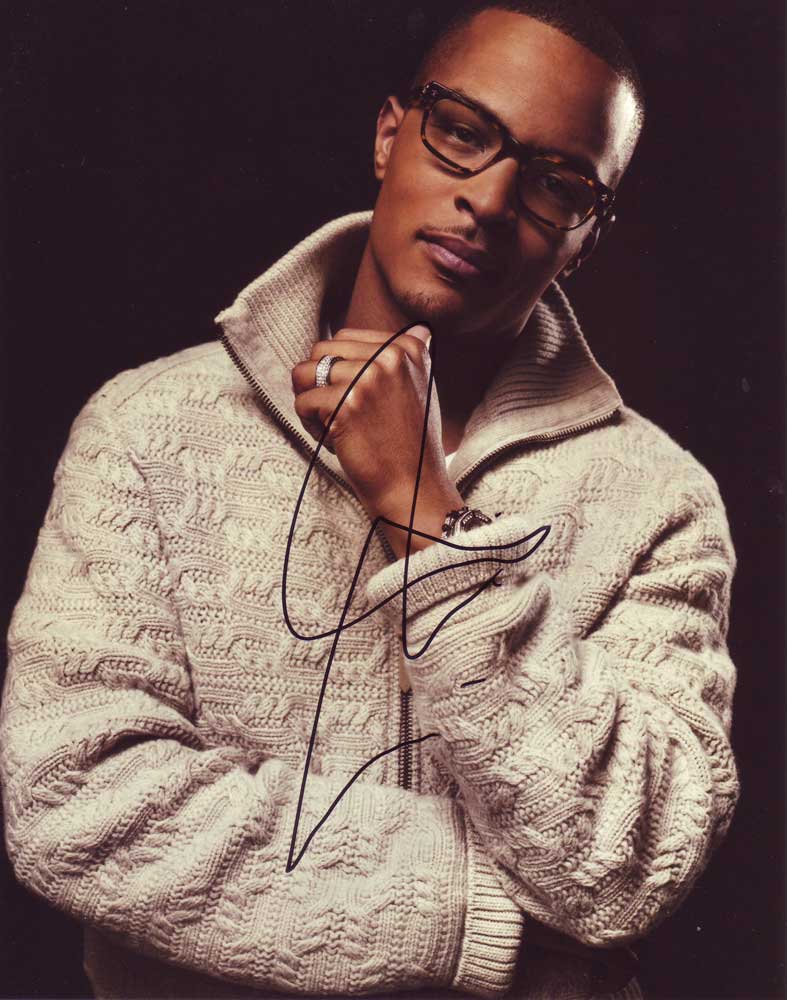 T.I. in-person autographed photo