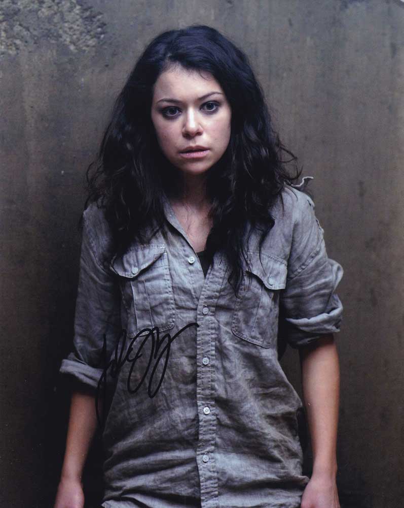 Tatiana Maslany In-person Autographed Photo Orphan Black