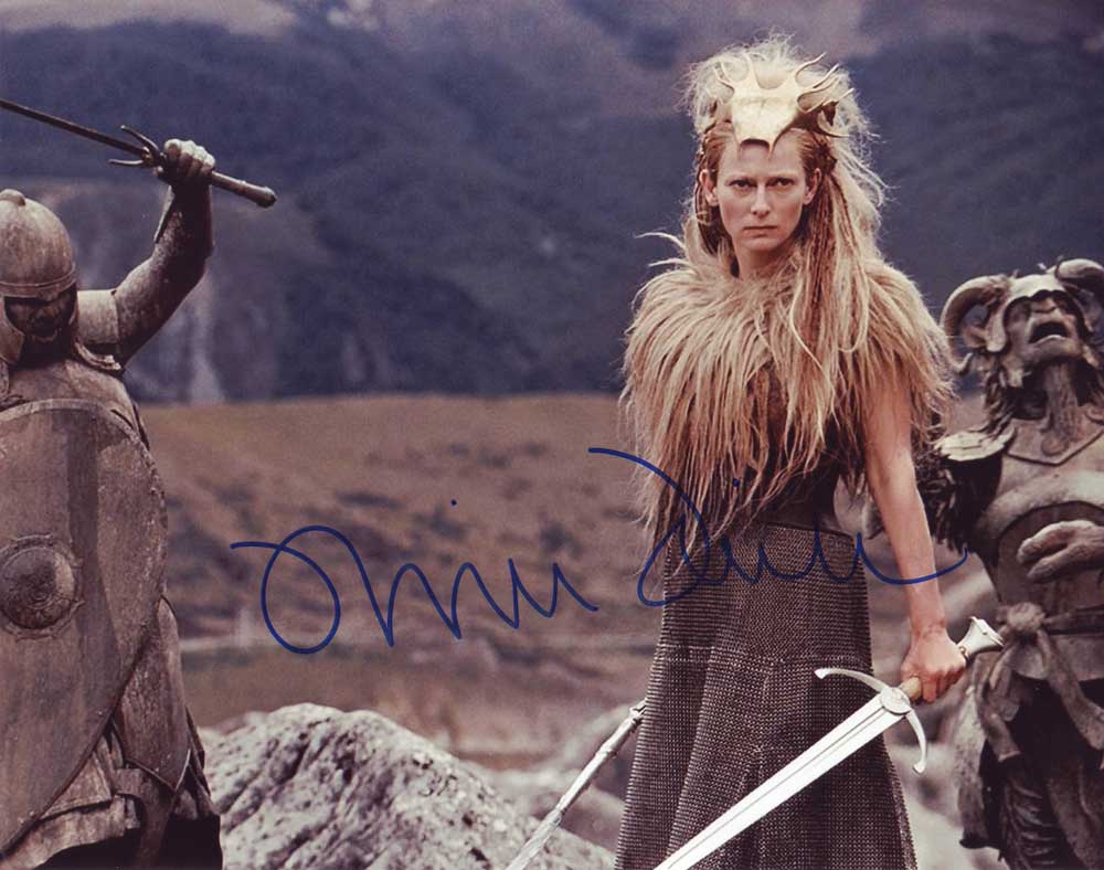 Tilda Swinton in-person autographed photo