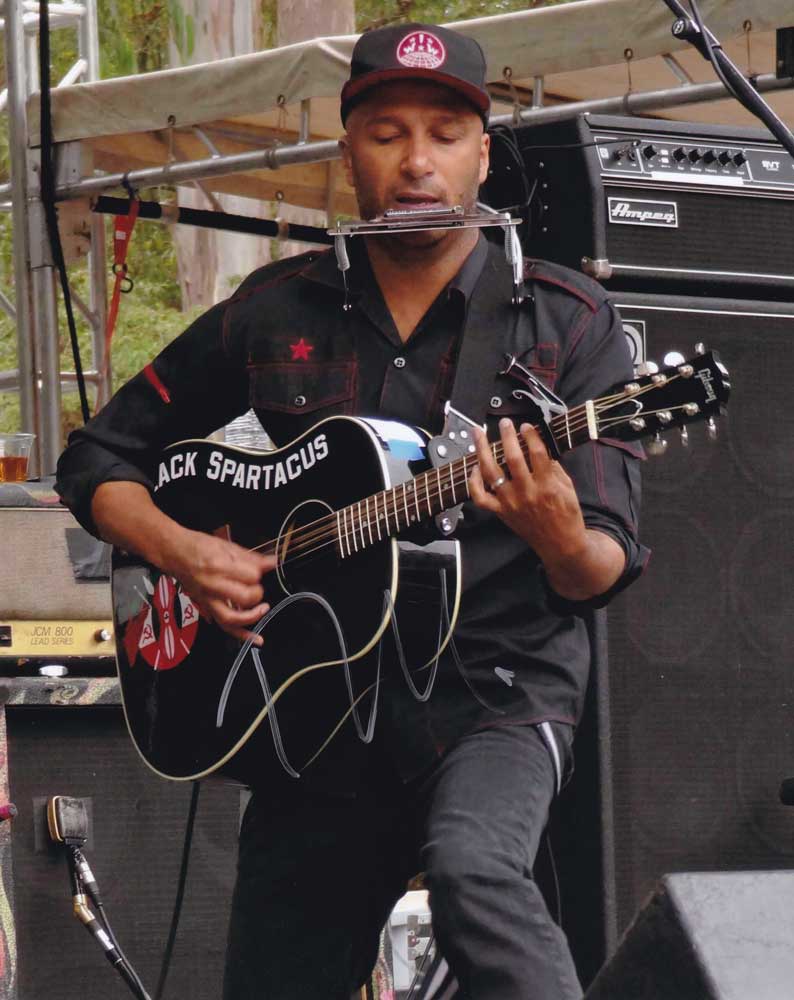 Tom Morello in-person autographed photo