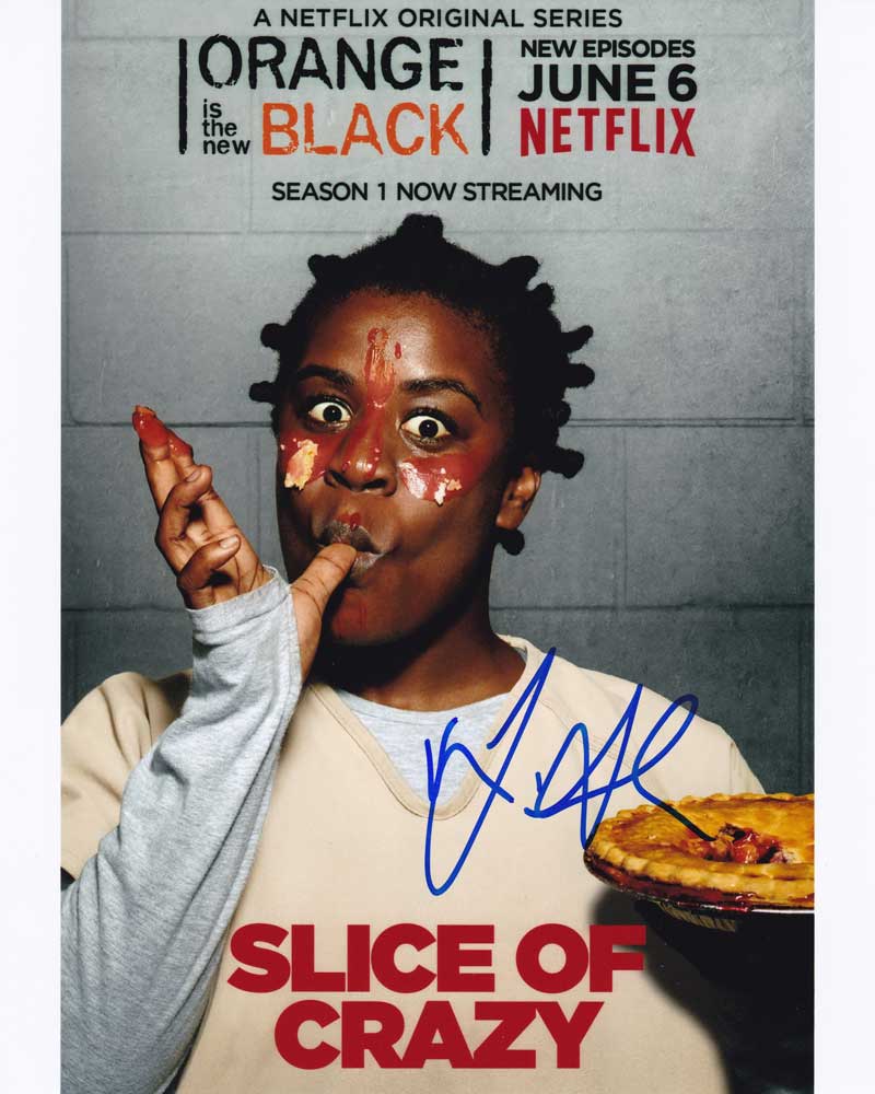 Uzo Aduba in-person autographed photo